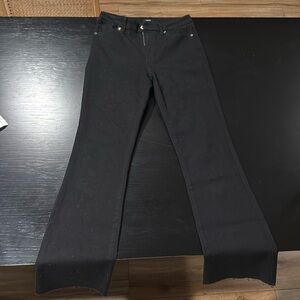 Express women’s Jeans cropped skinny mid rise M Long 6/8/10 new black